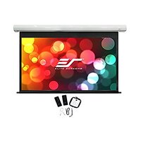 120 MOTORISED 1610 PROJECTOR SCREEN IR & RF CONTROL WHITE 12V TRIGGER & SWITCH VMAX2