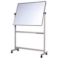 Whiteboard Vista Mobile Pivoting 1800mm x 900mm Aluminium Trim VMTC1809P PICK UP ONLY