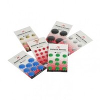 Whiteboard Magnetic Button Vista 40mm VWMAG40BL Blue Pack 4 