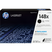 HP 148X BLACK TONER - HIGH YIELD. APPROX 9.5K PAGES - FOR 4001, 4101 SERIES PRINTERS