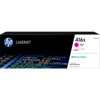 HP 416X MAGENTA TONER - HIGH YIELD - APPROX 6K PAGES. M454, M479, M455, M480 MODELS
