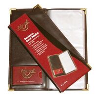 Business Card Wallet Colby W70 96 Cards Burgundy