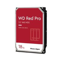 Western Digital WD Red Pro 18TB 3.5' NAS HDD SATA3 7200RPM 512MB Cache 24x7 300TBW ~24-bays NASware 3.0 CMR Tech 5yrs wty