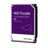 Western Digital WD Purple 6TB 3.5' Surveillance HDD 5400RPM 64MB SATA3 175MB/s 180TBW 24x7 64 Cameras AV NVR DVR 1.5mil MTBF 3yrs ~WD62PURZ