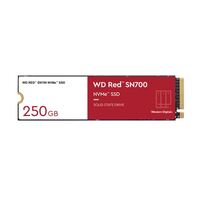 Western Digital WD Red SN700 250GB NVMe NAS SSD 3100MB/s 1600MB/s R/W 500TBW 220K/180K IOPS M.2 Gen3x4 1.75M hrs MTBF 5yrs wty