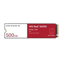 Western Digital WD Red SN700 500GB NVMe NAS SSD 3430MB/s 2600MB/s R/W 1000TBW 420K/515K IOPS M.2 Gen3x4 1.75M hrs MTBF 5yrs wty