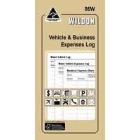 Vehicle and Business Expenses Log Book Wildon 86W