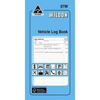 Vehicle Log Book Wildon 87W