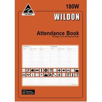 Attendance Book Wildon 180W