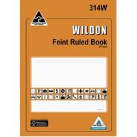 Account Book Wildon Feint Ruled 314W