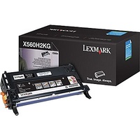 X560H2KG BLACK TONER YIELD 10000 PAGES FOR X560