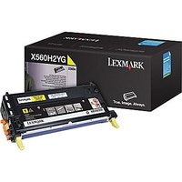 X560H2YG YELLOW TONER YIELD 10000 PAGES FOR X560