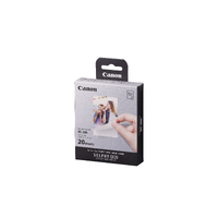 CANON SELPHY COLOR INK/LABEL XC-20L CARD SIZE SET FOR QX20 - 20 SHEET