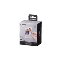 CANON SELPHY COLOR INK/LABEL XC-60L CARD SIZE SET FOR QX20 - 60 SHEET