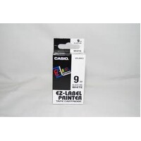 Casio Ez Label Tape 9mm XR9WE Black On White