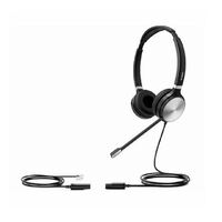 YEALINK YHS36 STEREO WIDEBAND HEADSET, LEATHER CUSHIONS, N/CMIC - FOR YEALINK IP PHONES