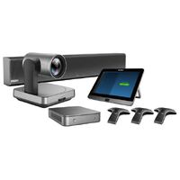 Yealink ZVC840 Zoom Rooms Kit for Large and Extra-Large Rooms, 4K UHD Resolution, 3-Microphone Array, Wireless Content Sharing
