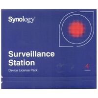 Synology Surveillance Device License Pack For Synology NAS - 4 Additional Licenses