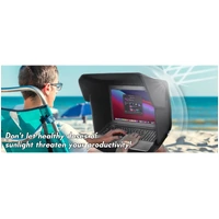 Laptop Sun Shade Portable 14-16 Inch